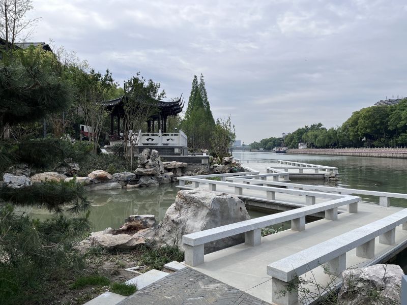 古运河城区段综合整治示范段（扬州闸-解放桥）整治工程